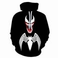 thumbnail image 2 of Venom spring and autumn men's 3D printing Venom hooded hoodie, 2 of 5