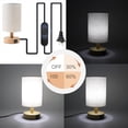 thumbnail image 1 of 2PCS Inline Lamp Switch Full Range Rotary Dimmer Switch for Floor, Table, Pendant Lights, LED Lamp, Incandescent Bulbs, 1 of 7