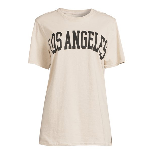 Los Angeles Women's Juniors Short Sleeve Graphic Tee