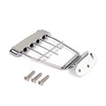thumbnail image 4 of unbranded Pieza Tailpiece Para Bajo Jazz De En Acero Con Acabado Plateado, 4 of 8