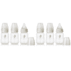 BOGO50% Evenflo Feeding Balance + Standard Neck BPA-Free Plastic Baby Bottles - 4oz, Clear, 3ct