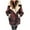 Red, variant on KIHOUT Jackets for Women Womens Warm Faux Coat Cardigan Winter Solid Long Sleeve Outerwear