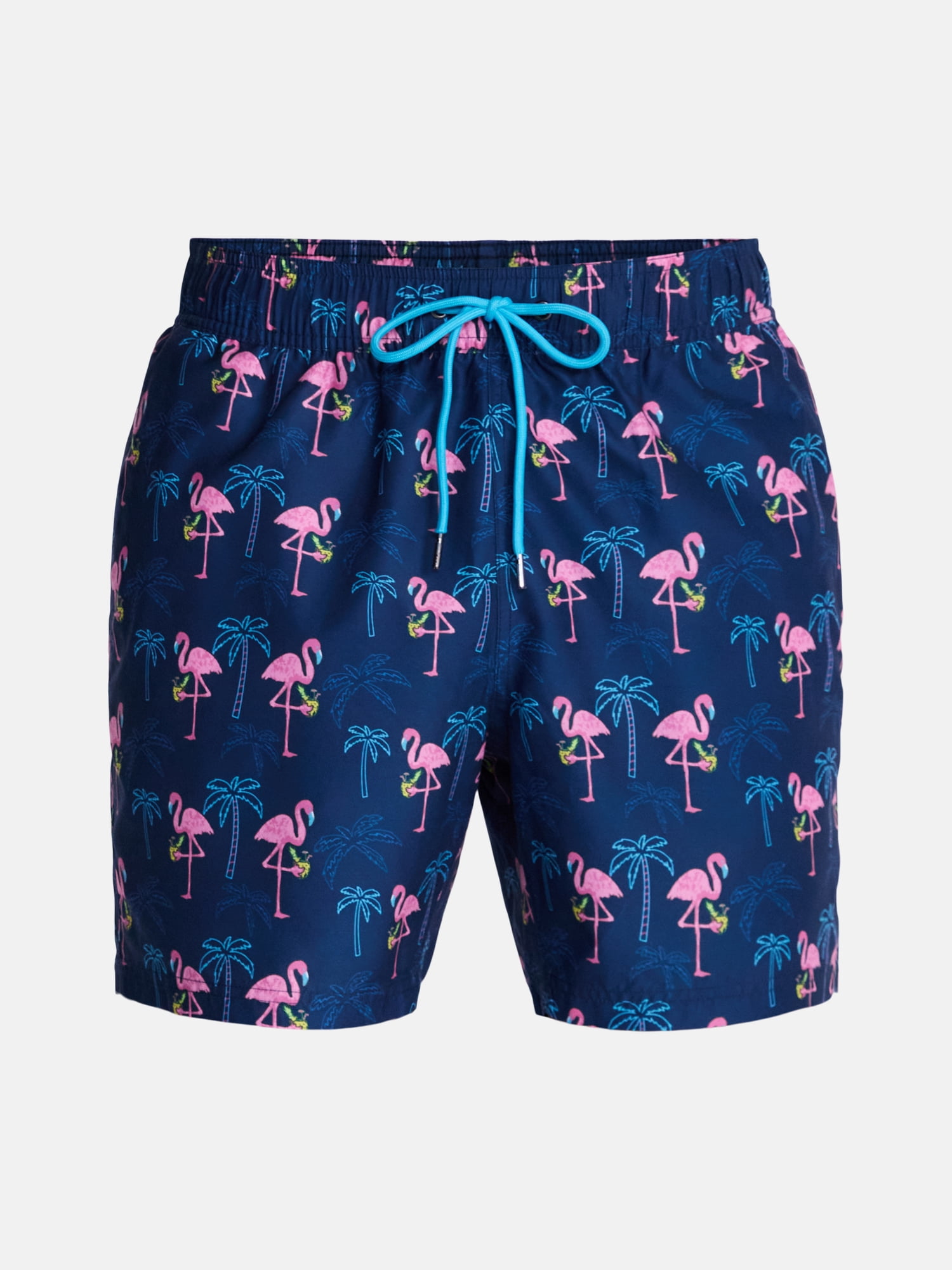 Party Sharks Men's Swim Trunks, 6.5" Inseam, Sizes S-XL