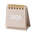 thumbnail image 3 of Calendario de escritorio BLESIY Mini Calendario 2025 plegable gris, 3 of 8