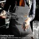 thumbnail image 3 of Canvas Work Apron With Adjustable Strap Multi Pockets For Barber Beauty Salon, 3 of 5