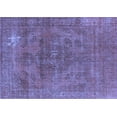 thumbnail image 1 of Ahgly Company Machine Washable Indoor Rectangle Oriental Blue Industrial Area Rugs, 2' x 3', 1 of 4