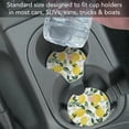 thumbnail image 6 of Thirstystone "Lemons On The Vine" Single Absorbent Stone Car Coaster, 6 of 7
