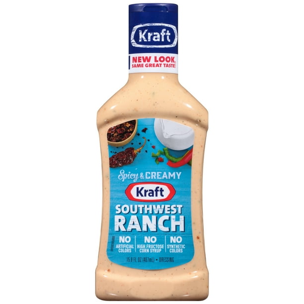 Kraft Salad Dressing Southwest Ranch, 15.8 fl oz