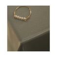 thumbnail image 5 of Qingyeji Freshwater Pearl Ring for Women in 14K Yellow Gold Plate for Anniversary Wedding, Size 6, 5 of 7