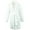 White, variant on BC BARE COTTON Bare Cotton Kids Microfiber Fleece Shawl Robe - Girls - White - Small