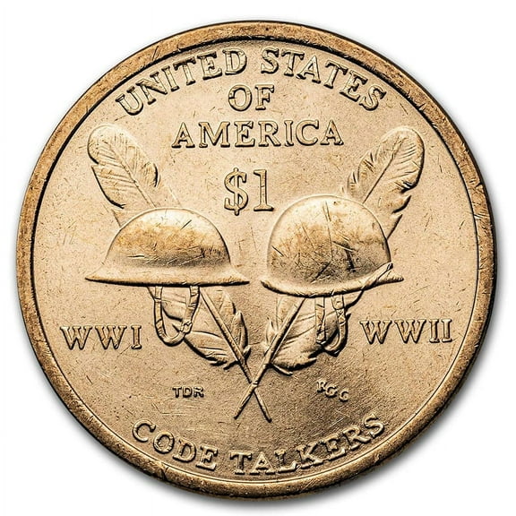 2016-P Native Amer $1 - Code Talkers BU