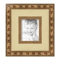 thumbnail image 2 of ArtToFrames 5" x 6" Gold Bamboo Cream Bronze Picture Frame, 5x6 inch Gold Wood Poster Frame (WOM-5255),  Pack, 2 of 7
