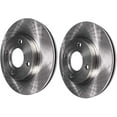 thumbnail image 4 of Detroit Axle - Front Brake Rotors for 2011-2019 Ford Fiesta 2011 2012 2013 2014 2015 2016 2017 2018 2019 Disc Brake Rotors Replacement Brakes, 4 of 6