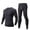 Dark Gray, variant on KyCheLot Men's Thermal Underwear Slim Long Sleeve Shirts and Leggings Pant Base Layer Cold Weather Set