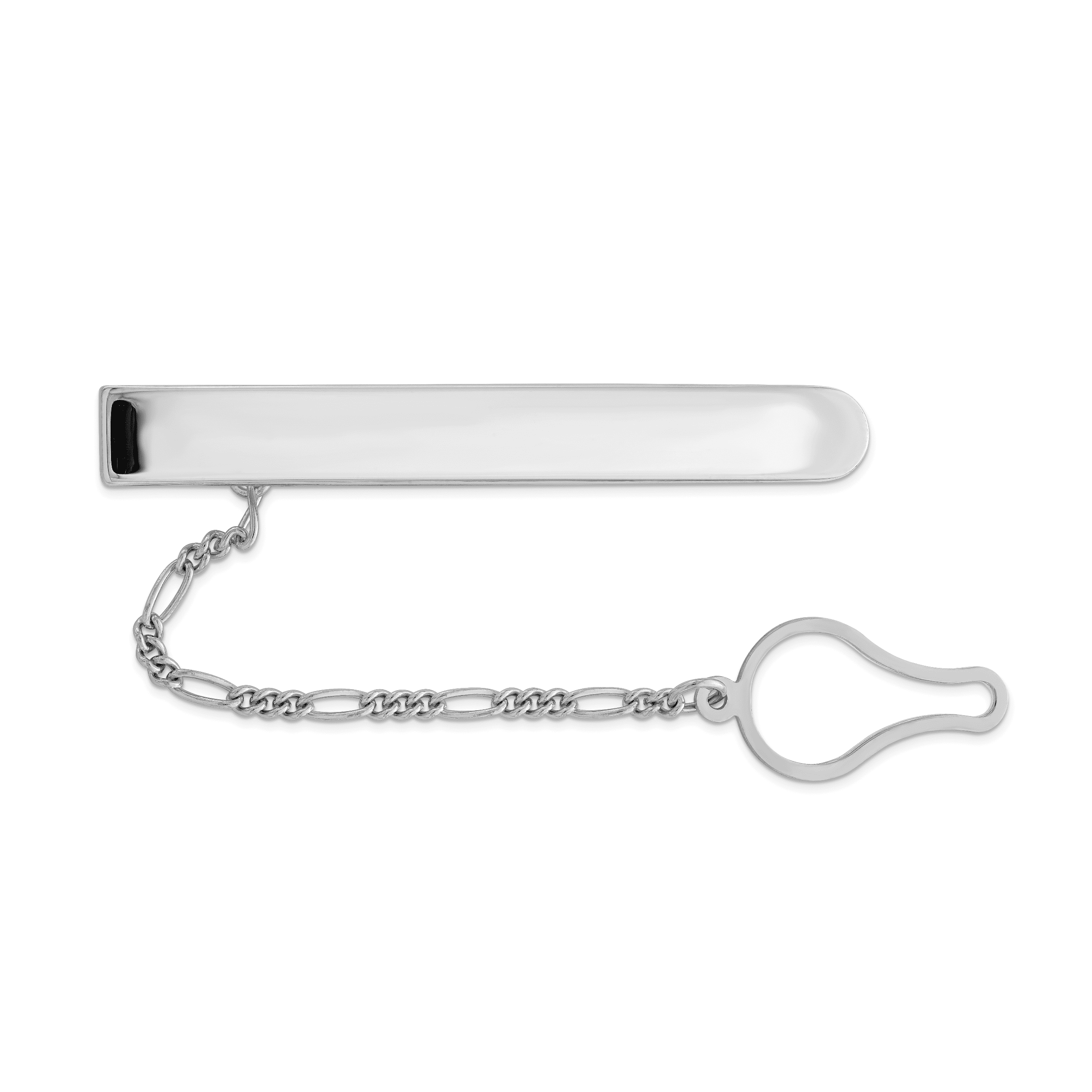 Sterling Silver Mens Accessory Tie Tacs//Tie Bars Solid 7 mm 50 mm Tie Bar