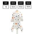 thumbnail image 2 of Pijamas para perros pequeños, pijamas para chihuahua, ropa para cachorros, pijamas para cachorros extra pequeños, monos suaves para mascotas, camisas para perros Chihuahua Yorkie Teacup Cat Ropa, 2 of 5
