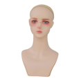 thumbnail image 2 of Maniquí Cabeza Soporte Exhibidor Gorro Peluca Soporte Accesorios PVC Ligero Fácil de Limpiar Adecuado para Salón Tienda Fotografía Entrenamiento Maqui Estilo E, 2 of 8