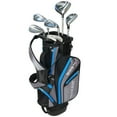 thumbnail image 1 of Young Gun SGS X Ace Junior Golf Clubs Set with Bag, Left Hand, Blue Ages 6-8, 1 of 1