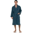 thumbnail image 1 of Men's Robe, Turkish Cotton Terry Shawl Bathrobe, 1 of 6