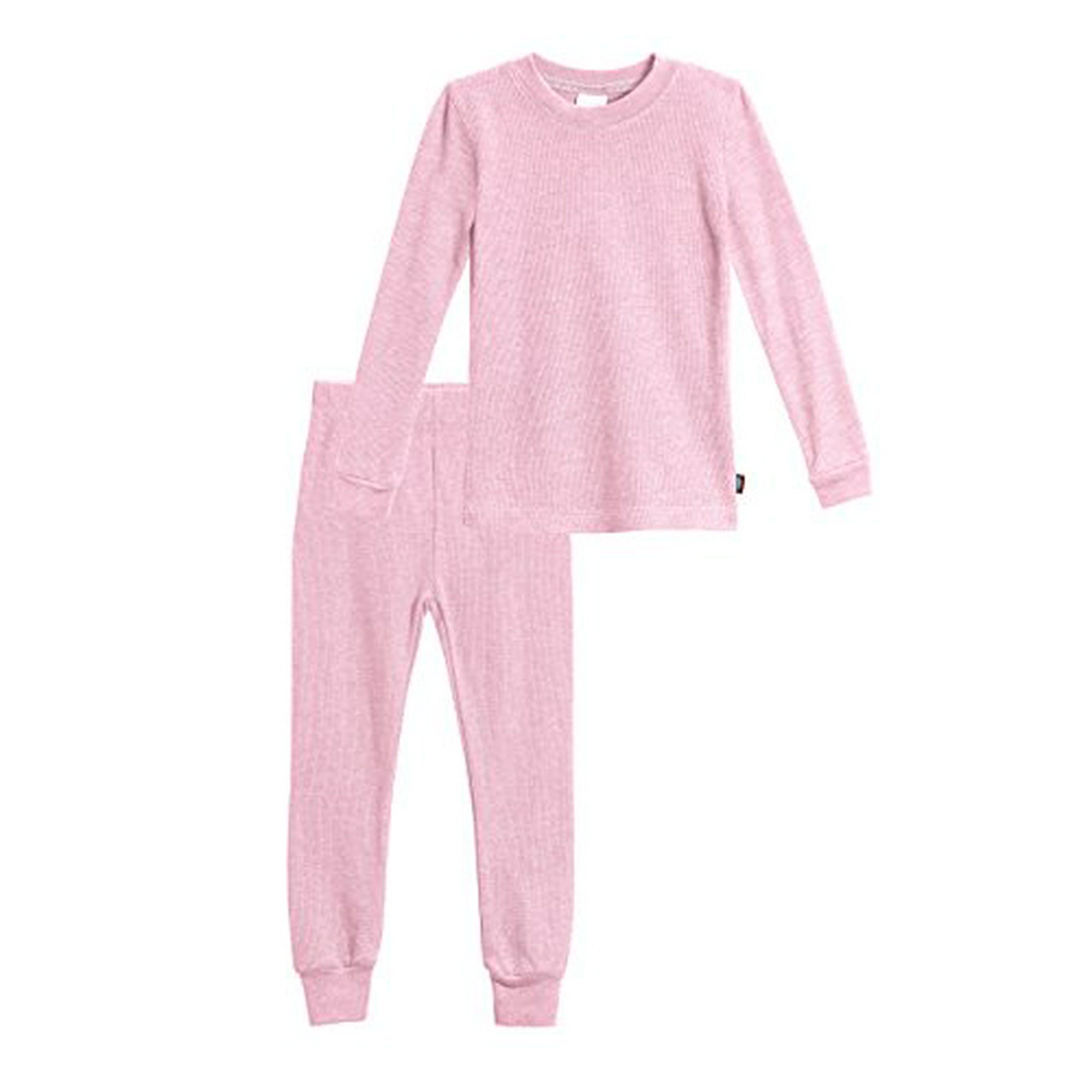 City Threads Girls Thermal Underwear Set Long John Soft Breathable Cotton Base Layer Made in USA