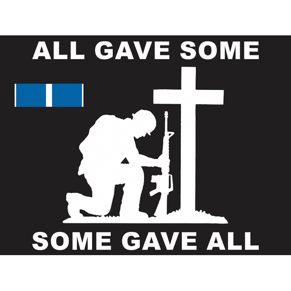 All Gave Some Fallen Soldier Memorial Korea Veteran 5.5" Decal