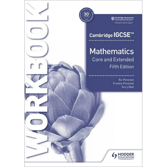 Cambridge IGCSE Core and Extended Mathematics Workbook Fifth Edition: Hodder Education Group, (Paperback)