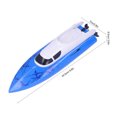 thumbnail image 2 of Mini Remote Control Boat High Speed 15km/h 2.4G Rechargeable Wireless Electric Remote Control Boat Speedboat heqiyong toy, 2 of 2