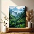 thumbnail image 6 of Tropical Rainforest Landscape Canvas Print/Wall Art， Suitable for Living Room， Hotel， and Yoga Studio Decoration., 6 of 8