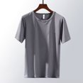 thumbnail image 3 of ZZHZGZ Mens 4Th of July Shirt Men T Shirt Summer Ice Mesh Eyes Men's T Shirt Breathable Large Size Casual Sweatshirt L, 3 of 5