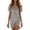 Grey, variant on Summer Dresses for Women 2026 V-Neck Casual T-Shirt Dress