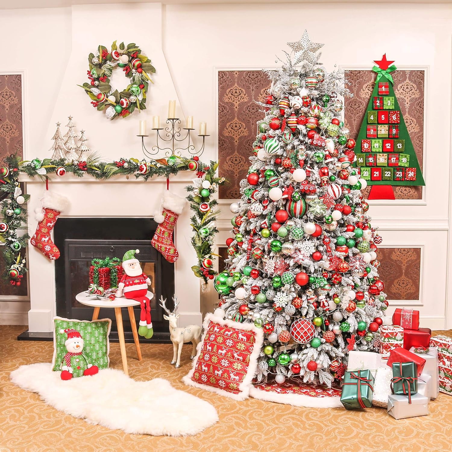 Enchanting Red and Green Christmas Decorations: A Guide to Festive Cheer