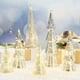 thumbnail image 1 of Figuras de árbol de Navidad LOYIM Mercury Glass con luces LED, 1 of 6