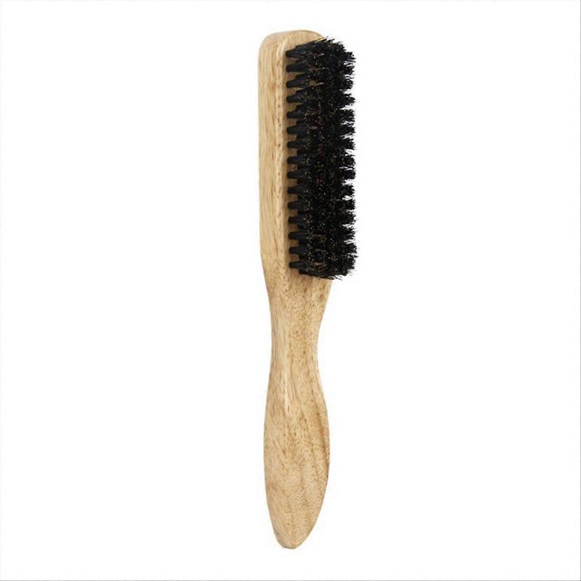 For Women and Men Hair Brush Barber Beard Brush Yellow