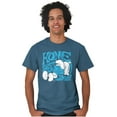 thumbnail image 5 of Retro Groovy Home Sweet Smurf Cartoon Men's Graphic T Shirt Tees Brisco Brands S, 5 of 6
