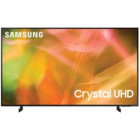 Restored Samsung 55 inch AU8000 Crystal 4K UHD Smart TV UN55AU8000 (Refurbished)