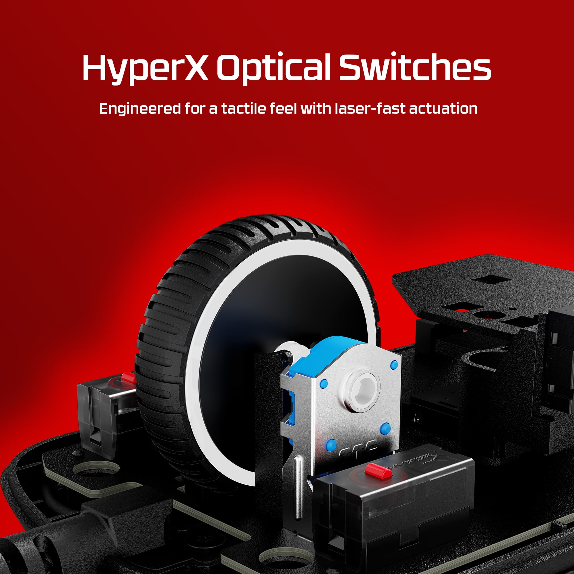 HyperX Pulsefire Saga - Wired Gaming Mouse