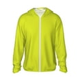 thumbnail image 1 of Lsque Yellow Pattern UPF 50+ Lightweight Sun Protection Men's Women's Long Sleeve Shirt, Hoodie Performance -3X-Large, 1 of 7