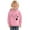 F-212Pink, variant on ZHOGXU Big Kids Girls Hoodies Long Sleeve Cartoon Print Fashionable Loose Fit Sweatshirt For Casual Daily Wear Brick Red 2-3 Years