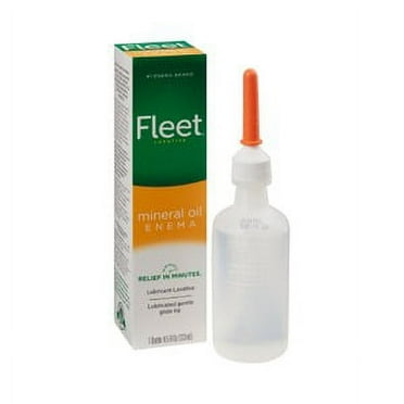 Enema FleetÂ® 4.5 oz. 100% Strength Mineral Oil USP