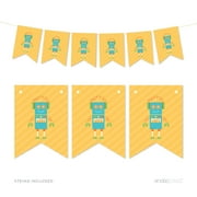 Pennant Party Banner Robot