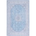thumbnail image 3 of SAFAVIEH Tucson Taylor Traditional Machine Washable Area Rug, 3' x 5', Blue/Grey, 3 of 15