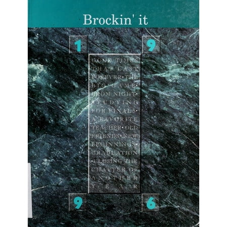 (Custom Reprint) Yearbook: 1996 Brock University - Residence Yearbook (St Catherines Ontario Canada)