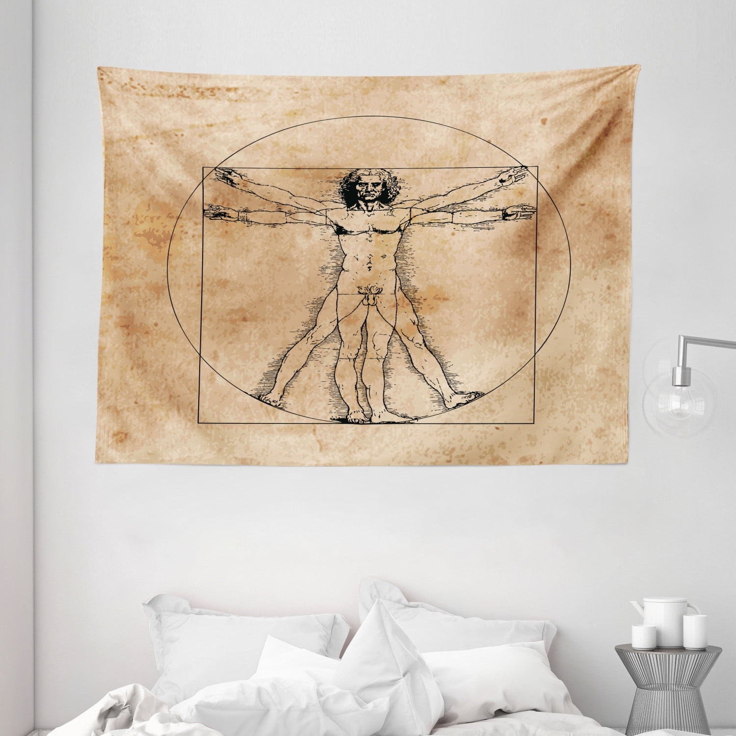 Vitruvian best sale man tapestry