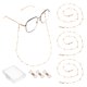 thumbnail image 1 of Correa para Gafas Uxcell [3pcs] - Sujetadores de Gafas Alrededor del Cuello para Hombres y Mujeres - [Dorado Brillante - 30 PULGADAS] Lanyard Ajustable para Gafas de Sol, 1 of 6
