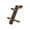 Brown, variant on Solid Wood Game Controller & Headphone Stand, Desktop Display Rack for Computer Desk Decor, Multi-Functional Wooden Stand for Gaming Accessories & Headset, Durable Desktop Organizer for Office, 1pc