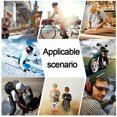 thumbnail image 3 of Mistaha Off-road Motorcycle Goggles Windproof Sand-Proof Eye Protection Shield for Helmet, Model 369 (7 Colors), Red Frame Colored Lens, 3 of 7