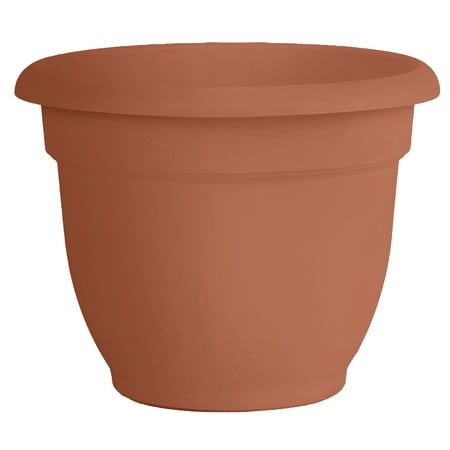 UPC 087404561108 product image for Bloem Ariana Self Watering Planter 11 x 8.5 Plastic Round Terracotta | upcitemdb.com