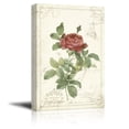thumbnail image 2 of wall26 Canvas Wall Art - Vintage Style Red Roses - Giclee Print Gallery Wrap Modern Home Art Ready to Hang - 24x36 inches, 2 of 4