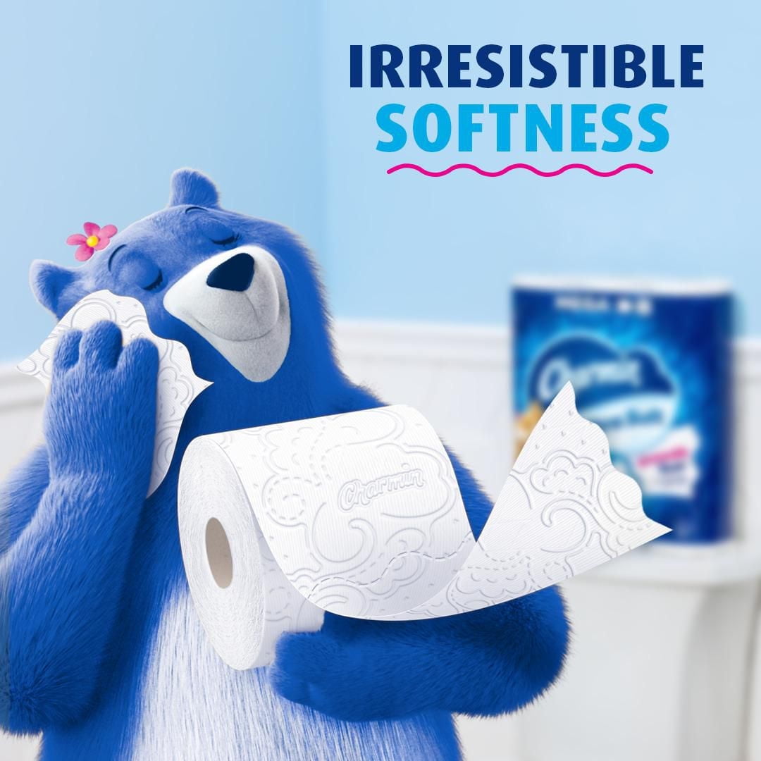 Papier hygiénique Charmin Ultra Soft, 4 rouleaux Méga par rouleau
