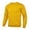 Yellow, variant on Men's Basic Color Round Neck Sweatshirt, Loose Fit Casual Youth Pullover Hoodie for Streetwear,Black,3XL